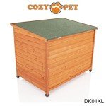 Insulated XL Dog Kennel with Removable Floor
