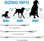 Dog Car Harness and Seatbelt - 2 Pack Black