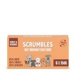 Scrumbles Grain-Free Wet Dog Food Multipack 6x150g