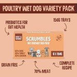 Scrumbles Grain-Free Wet Dog Food Multipack 6x150g