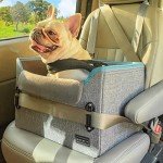 Petsfit Adjustable Dog Car Seat with Safety Belt