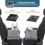 Petsfit Adjustable Dog Car Seat with Safety Belt