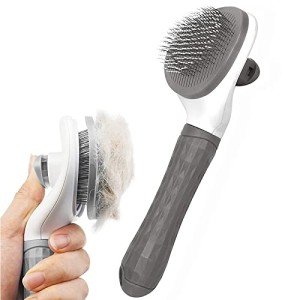 Self-Cleaning Slicker Brush for Dogs and Cats