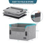 Petsfit Adjustable Dog Car Seat with Safety Belt