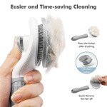 Self-Cleaning Slicker Brush for Dogs and Cats