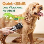 Gimars 3-in-1 Rechargeable Dog Grooming Clippers Set