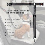 Adjustable Dog Car Seat Belt with Safety Clip