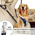 Adjustable Dog Car Seat Belt with Safety Clip