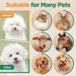 Gimars 3-in-1 Rechargeable Dog Grooming Clippers Set