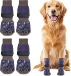 Protective Dog Socks with Anti-Slip Grips - 2 Pairs