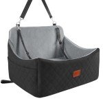 Wooaidagg Dog Car Seat for Medium & Large Dogs