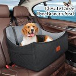 Wooaidagg Dog Car Seat for Medium & Large Dogs