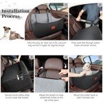 Wooaidagg Dog Car Seat for Medium & Large Dogs