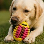 Ultra-Durable Treat Dispensing Dog Toy Ball