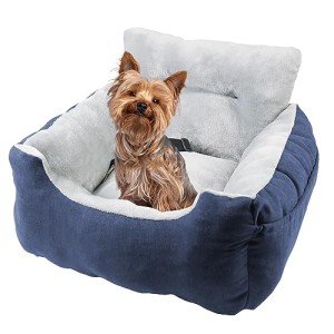 URGVANZ Portable Dog Car Seat for Small Dogs