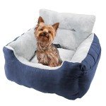 URGVANZ Portable Dog Car Seat for Small Dogs