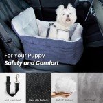 URGVANZ Portable Dog Car Seat for Small Dogs