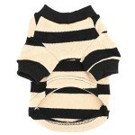 ZUNEA Warm Striped Sweater for Small Dogs