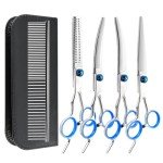 5-in-1 Stainless Steel Dog Grooming Scissors Set