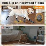 Anti-Slip Dog Socks for Paw Protection