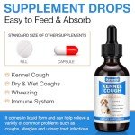 Natural Kennel Cough Drops for Dogs - 60ml