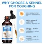 Natural Kennel Cough Drops for Dogs - 60ml