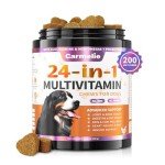 Carmelie 24-in-1 Senior Dog Multivitamin Chews