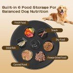 3-in-1 Dog Nail Scratchboard with Snack Box