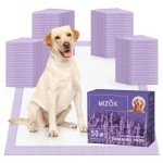 MIZOK Lavender Scented Extra Large Puppy Training Pads