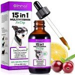 15-in-1 Natural Dog Multivitamin Drops for Health