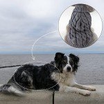 Jagowa Knitted Dog Sweater for Small to Medium Dogs