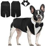 Dog Tuxedo and Bow Tie Set for Pets
