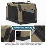 Petsfit Adjustable Dog Travel Crate for Car