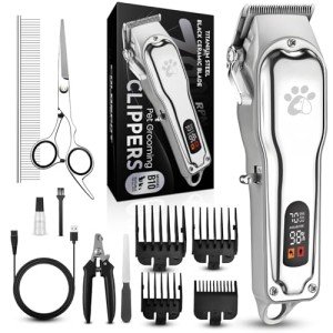 Professional Dog Grooming Clippers for Thick Fur