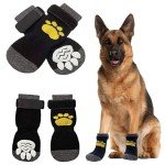 Anti-Slip Dog Socks for Injured Paws - 2 Pairs