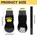 Anti-Slip Dog Socks for Injured Paws - 2 Pairs