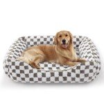 Extra Large Washable Dog Sofa Bed - Grey