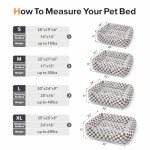 Extra Large Washable Dog Sofa Bed - Grey