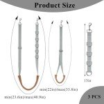 Adjustable Dog Grooming Harness with Belly Loops