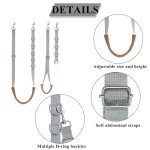 Adjustable Dog Grooming Harness with Belly Loops