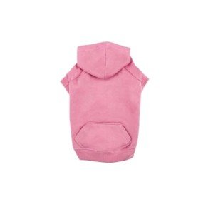 Pink Basic Dog Hoodie - XS 8