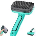YOPETAYU Self-Cleaning Dog Brush for Shedding