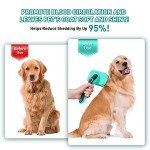 YOPETAYU Self-Cleaning Dog Brush for Shedding