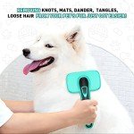 YOPETAYU Self-Cleaning Dog Brush for Shedding
