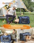 Feandrea Portable Foldable Dog Travel Carrier Bag