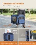 Feandrea Portable Foldable Dog Travel Carrier Bag