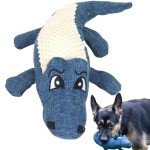 Mythonic Squeaky Alligator Dog Toy - 30 cm
