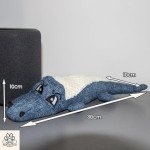 Mythonic Squeaky Alligator Dog Toy - 30 cm