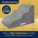 Stylish Dog Steps with Washable Cover - Grey