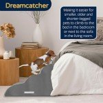 Stylish Dog Steps with Washable Cover - Grey